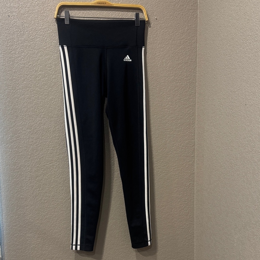 adidas Black and White Leggings